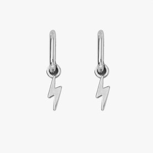 Flash Earrings In Silver - Foxy Originals