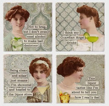 Load image into Gallery viewer, Ladies Who Lush Coaster Set Of 4