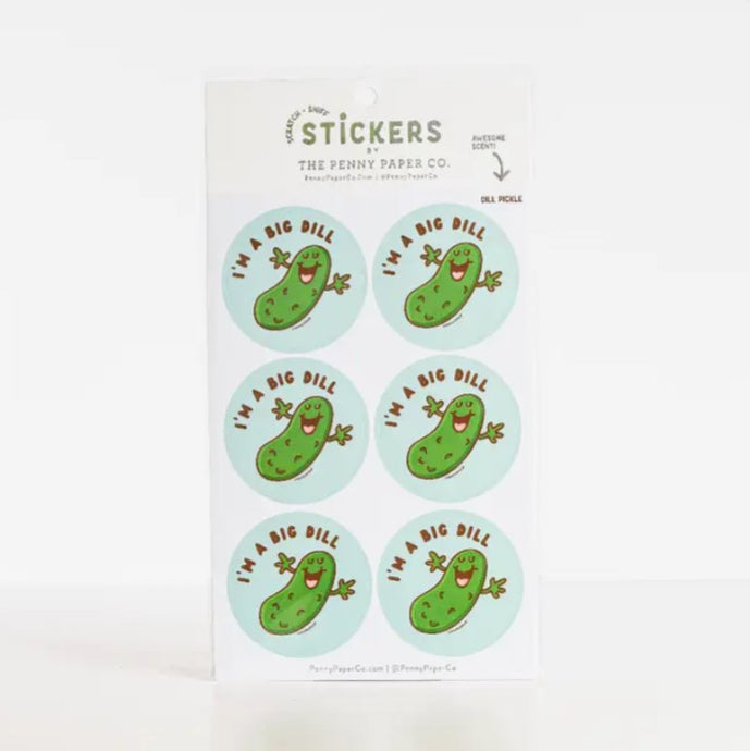 Big Dill - Scratch and Sniff Stickers