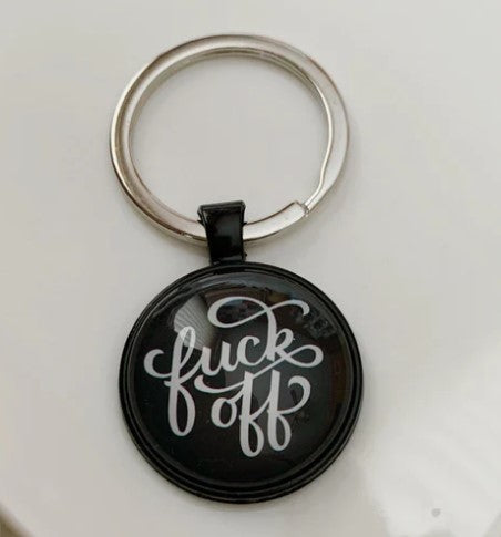 F*** Off Keychain - Oh So Lovely