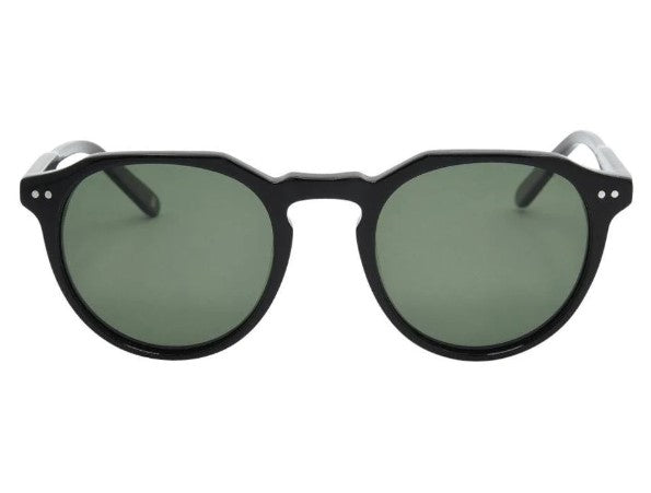 I-SEA Watty Polarized Sunglasses - Black Acetate/Green
