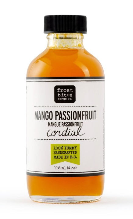 Mango Passionfruit Cordial - Frostbites Syrup Co. - 118ml