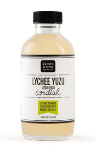 Lychee Yuzu Cordial - Frostbites Syrup Co. - 118ml