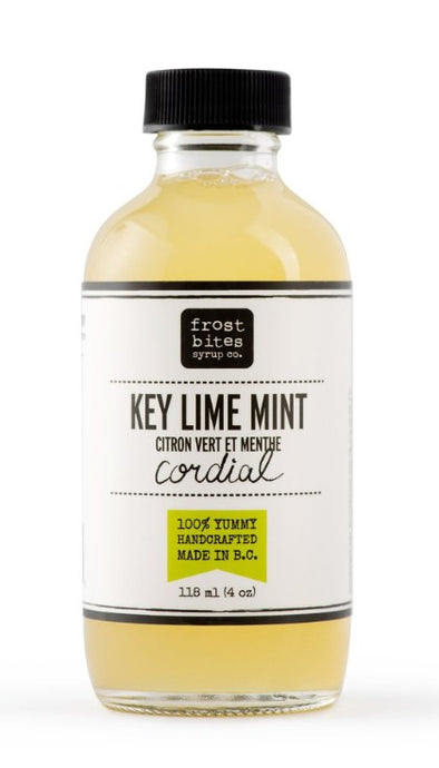 Key Lime Mint Cordial - Frostbites Syrup Co. - 118ml