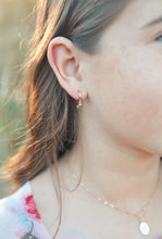 Load image into Gallery viewer, Tiny Leaf Huggie Earrings - Oh So Lovely
