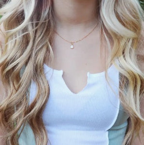 Opal Drop Necklace - Oh So Lovely