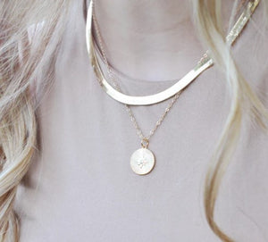 Herringbone Necklace - Oh So Lovely