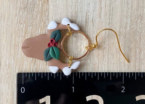 Rudolph Earrings - Agaveh Girl