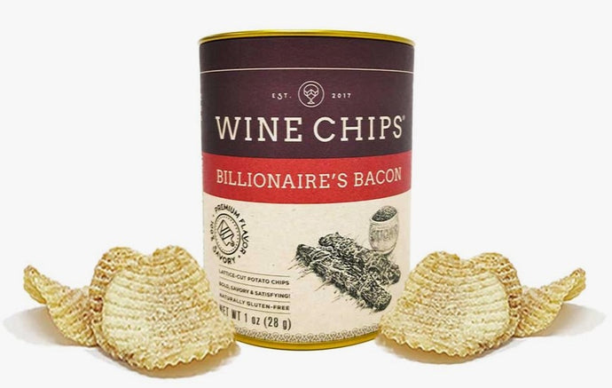 Billionaire's Bacon Wine Chips - 1oz.