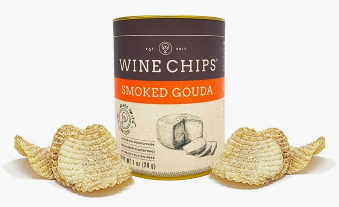 Smoked Gouda Wine Chips - 1oz.