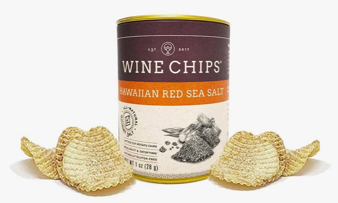 Hawaiian Red Sea Salt Wine Chips - 1oz.