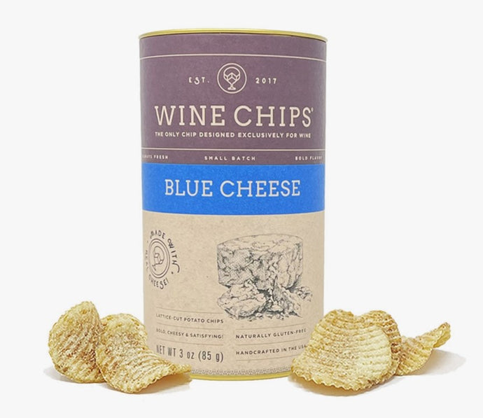 Blue Cheese Wine Chips - 3oz.