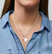 Load image into Gallery viewer, Rosie Necklace In Silver - Foxy Originals