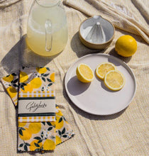 Load image into Gallery viewer, 3pk Set Goldilocks Beeswax Wrap - Amalfi Lemons