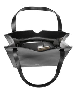 Alicia Tote II - Black Pebbled