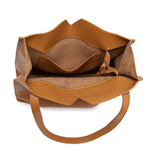 Load image into Gallery viewer, Alicia Tote II - Mustard Pebbled