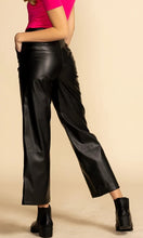 Load image into Gallery viewer, Straight to the Chase Leather Pants