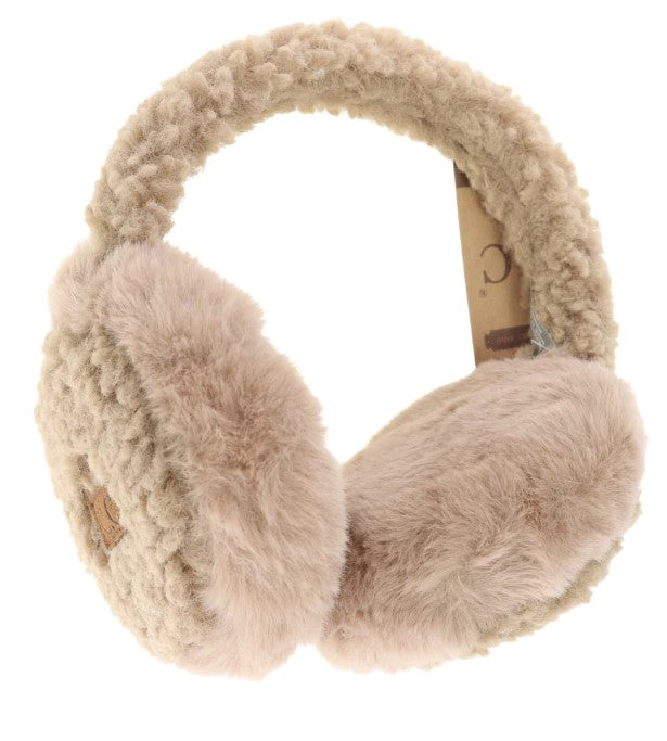 Sherpa Earmuffs - Dk. Camel