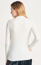 Load image into Gallery viewer, Mockneck Textured Knit Top