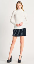 Load image into Gallery viewer, Mockneck Textured Knit Top