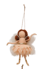 Load image into Gallery viewer, Wool Felt Ballerina Ornament - 4 Styles