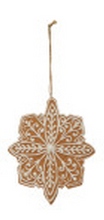 Load image into Gallery viewer, Clay Gingerbread Cookie Ornaments - 4 Styles