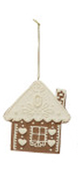 Clay Gingerbread Cookie Ornaments - 4 Styles