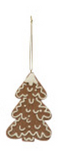 Load image into Gallery viewer, Clay Gingerbread Cookie Ornaments - 4 Styles