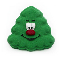Load image into Gallery viewer, Christmas Mini Tree Face Bath Bomb