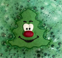 Load image into Gallery viewer, Christmas Mini Tree Face Bath Bomb