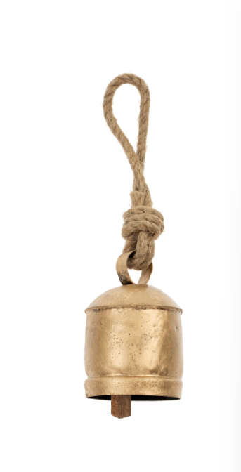 Rustic Temple Bell Ornament - Small