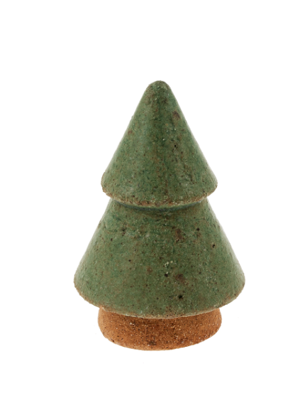 Raw Clay Christmas Tree - Small