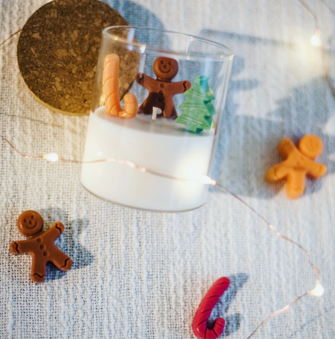 Gingerbread Holiday Candle - Apple Cider