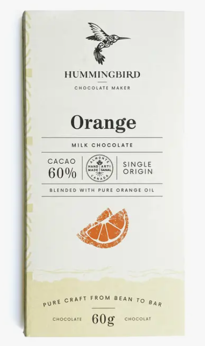 Orange Milk - Hummingbird Chocolate