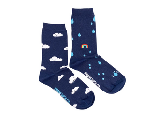 Women's Rain and Cloud socks - Friday Sock Co.