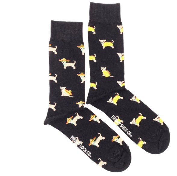 Men's Taco Dog Socks - Friday Sock Co.