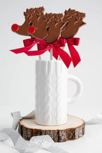 Load image into Gallery viewer, Milk Chocolate Rudolph Lollipop - Saxon Chocolates