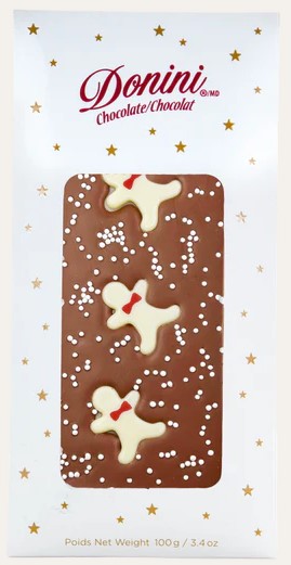 'Tis the Season' Gingerbread Gourmet Holiday Bar - Saxon Chocolates