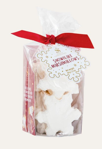Snowflake Marshmallows Bag (6pcs.) - Saxon Chocolates