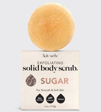 Load image into Gallery viewer, Sugar Exfoliating Body Scrub Bar - Kitsch