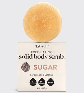 Sugar Exfoliating Body Scrub Bar - Kitsch