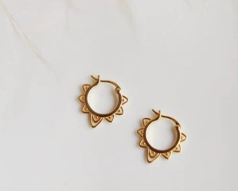 Alora Earrings - Gold - Oh So Lovely