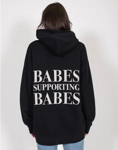 Babes Supporting Babes Hoodie - Brunette The Label