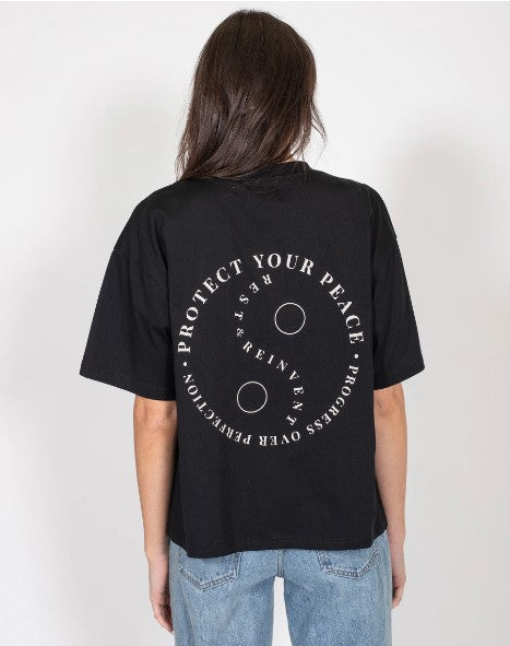 Protect Your Peace Tee - Brunette The Label