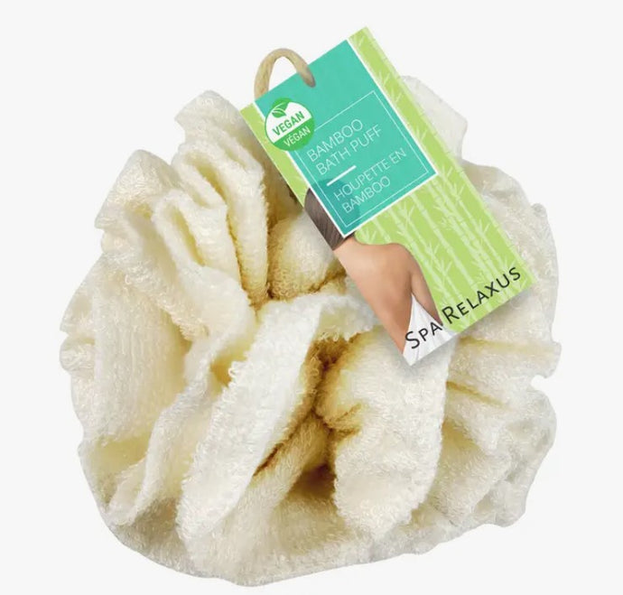 Bamboo Bath Puff - Relaxus Beauty
