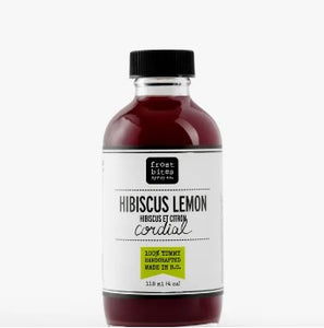 Hibiscus Lemon Cordial - Frostbites Syrup Co. - 118ml