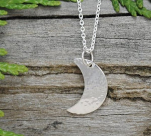 Crescent Moon Necklace - Elements Gallery