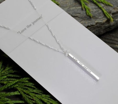 'Love The Journey' Necklace - Elements Gallery