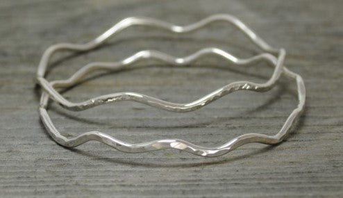 Wave Bangle - Elements Gallery