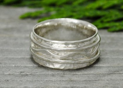 Spinning Meditation Ring - Elements Gallery